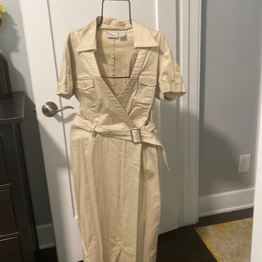 Timeless cargo midi dress, size 8